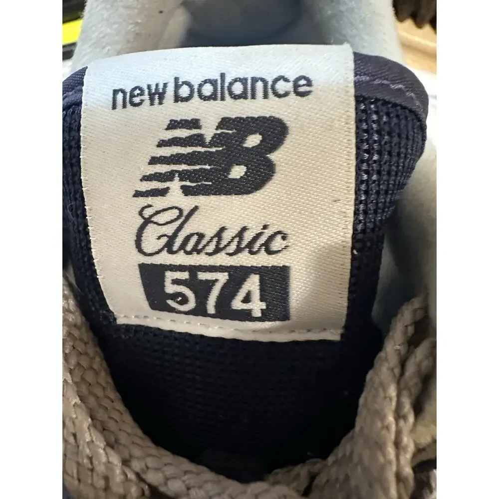 New Balance 574 Classic WL574EVN Navy Suede ENCAP Sneakers Women’s Size 7 B